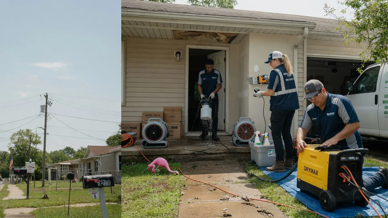 Storm Damage Water Removal in Auburn, IA near me